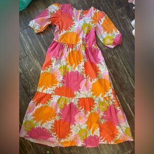 Maude Vivante Molly Maxi Dress Boho Classic Cottage